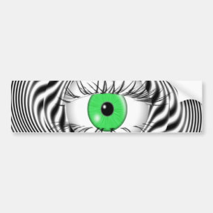 催眠性の目- HYPNOTIST バンパーステッカー