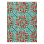 催眠性のmandalaic花 テーブルクロス (正面)