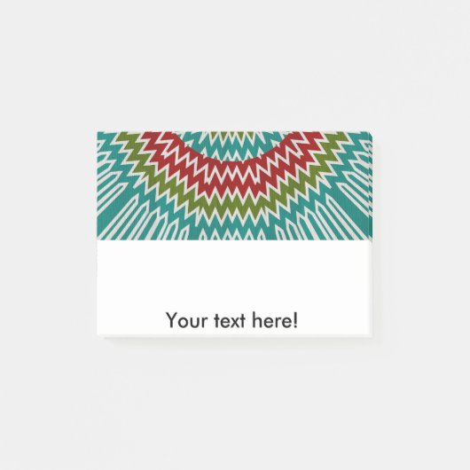 催眠性のmandalaic花 ポストイット (正面)