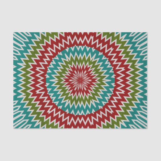 催眠性のmandalaic花 薄葉紙 (正面)