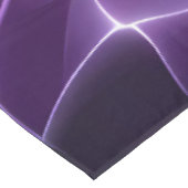 催眠性フラクタル深い紫色の花 テーブルクロス (アングル)