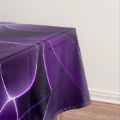 催眠性フラクタル深い紫色の花 テーブルクロス (インサイチュ)