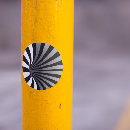 催眠性光錯覚スパイラルサイケデリック ラウンドシール