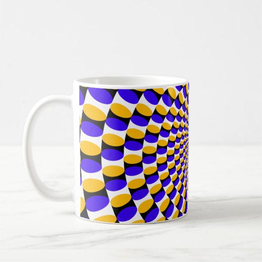 催眠性超現実抽象芸術 コーヒーマグカップ (左)