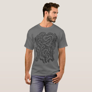 催眠性非晶性幻想的モダン抽象芸術 Tシャツ