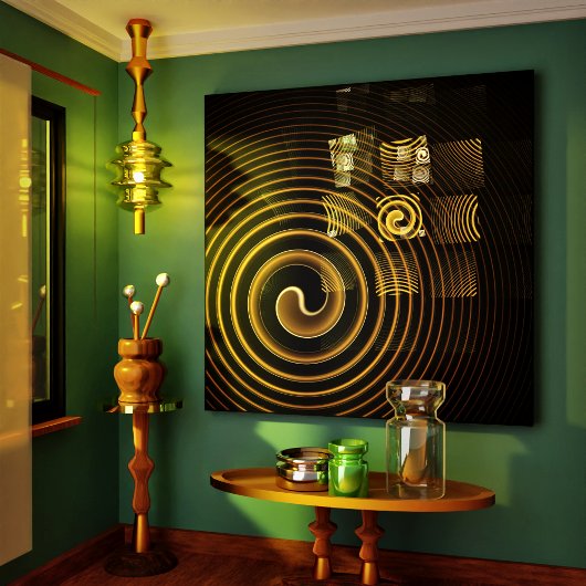 催眠抽象芸術アートキャンバスプリントプリント キャンバスプリント