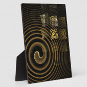 催眠抽象芸術アートプラーク フォトプラーク (側面)