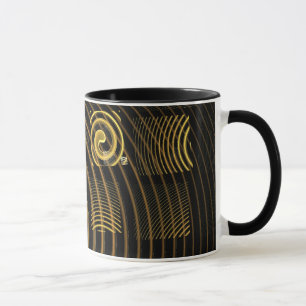 催眠抽象芸術コーヒーマグ マグカップ
