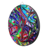 催眠抽象芸術レインボー絵を描スワーズ ダーツボード (正面右)