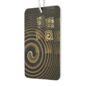 催眠抽象芸術芸術 カーエアーフレッシュナー (左)