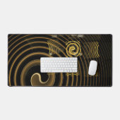 催眠抽象芸術芸術 デスクマット (キーボード&マウス)