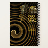 催眠抽象芸術芸術 ノートブック (裏面)