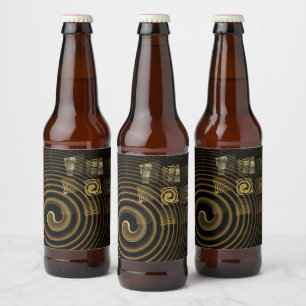 催眠抽象芸術芸術 ビールラベル