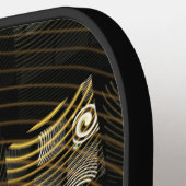 催眠抽象芸術芸術 ピックルボールラケット (左詳細)