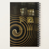 催眠抽象芸術芸術 プランナー手帳 (裏面)