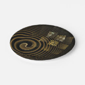 催眠抽象芸術芸術 ペーパープレート (アングル)