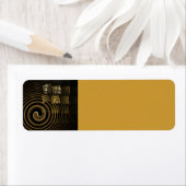 催眠抽象芸術芸術 ラベル (インサイチュ)