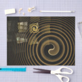 催眠抽象芸術芸術 薄葉紙 (クラフト)