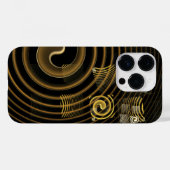催眠抽象芸術芸術 Case-Mate iPhoneケース (裏面 (横))