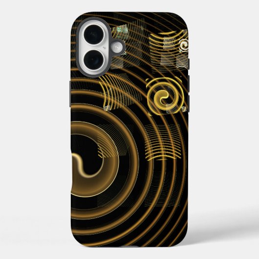 催眠抽象芸術芸術 Case-Mate iPhoneケース (裏面)