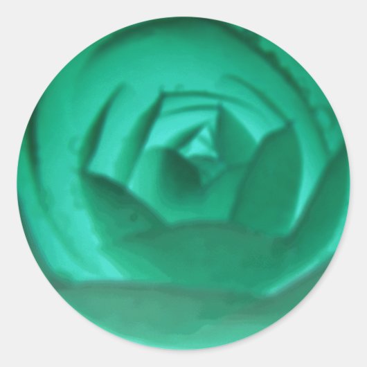 催眠椿フラワーステッカー ラウンドシール (正面)