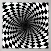 催眠正方形ポスサイケデリックター ポスター (正面)