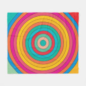 催眠毛布（中） フリースブランケット (正面(横))