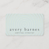 催眠療法の催眠療法士名刺 名刺 (正面)