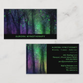 *~*催眠療法催眠セラピストカウンセラー 名刺 (正面/裏面)