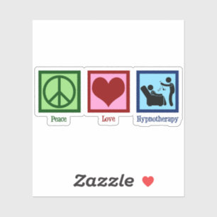 催眠療法士の平和愛の催眠療法 シール