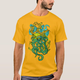催眠的な不定形の幻想的なモダングルーヴィー Tシャツ