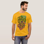 催眠的な不定形の幻想的なモダングルーヴィー Tシャツ (正面フル)
