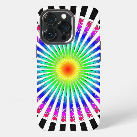 催眠的な花 iPhoneケース (裏面)