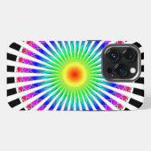 催眠的な花 iPhoneケース (裏面横)