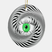 催眠眼 – 催眠術 セラミックオーナメント (左)