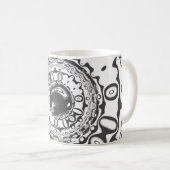 催眠瞳孔（または何を見ても）を持つ目 コーヒーマグカップ (正面右)