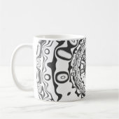 催眠瞳孔（または何を見ても）を持つ目 コーヒーマグカップ (左)