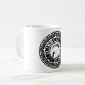 催眠瞳孔(または何を見ても)を持つ目 コーヒーマグカップ (正面左)