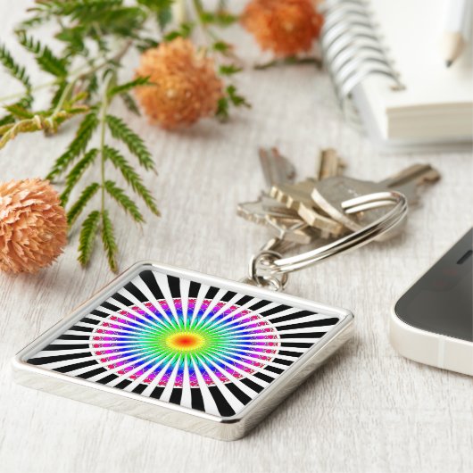 催眠花 キーホルダー (側面)