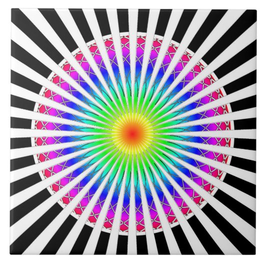 催眠花 タイル (正面)