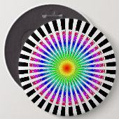 催眠花 缶バッジ (正面&裏面)