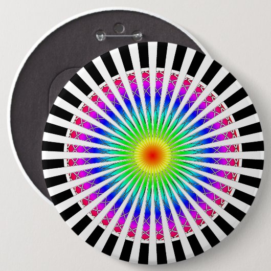 催眠花 缶バッジ (正面&裏面)
