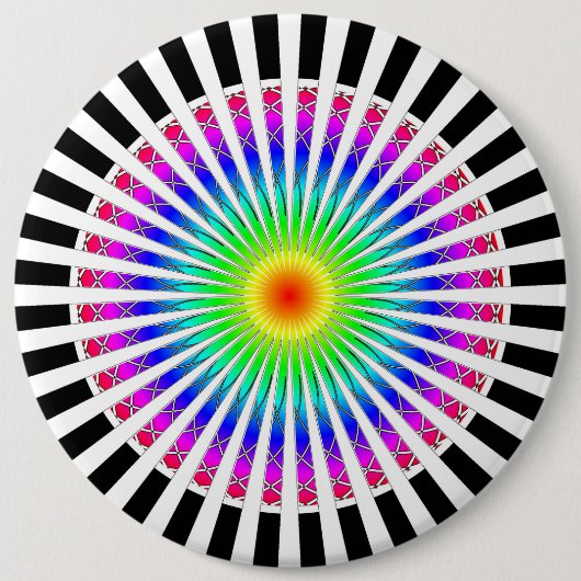 催眠花 缶バッジ (正面)