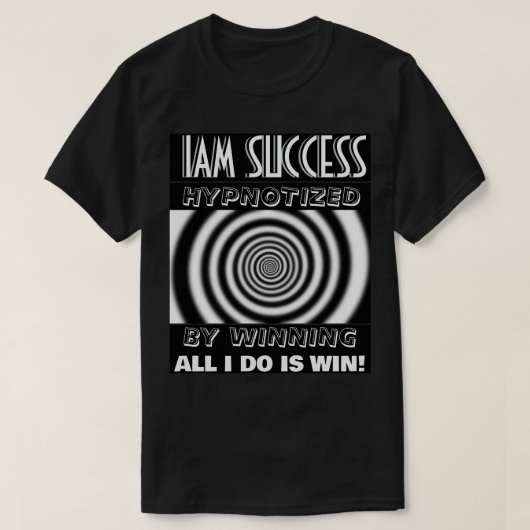 催眠術にかけられた Tシャツ (デザイン正面)