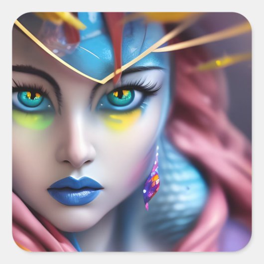 催眠術師 スクエアシール (正面)