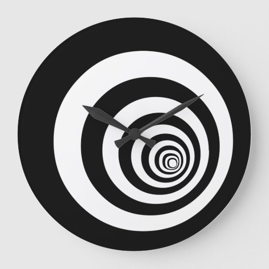 催眠錯視隠蔽円 ラージ壁時計 (正面)