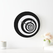 催眠錯視隠蔽円 ラージ壁時計 (ホーム)