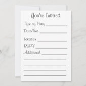 催眠（性）光学錯覚 招待状 (裏面)