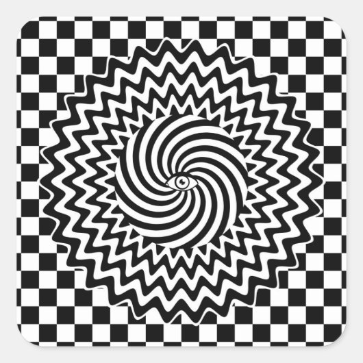 催眠（性）目 スクエアシール (正面)