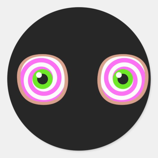 催眠（性）目 ラウンドシール (正面)